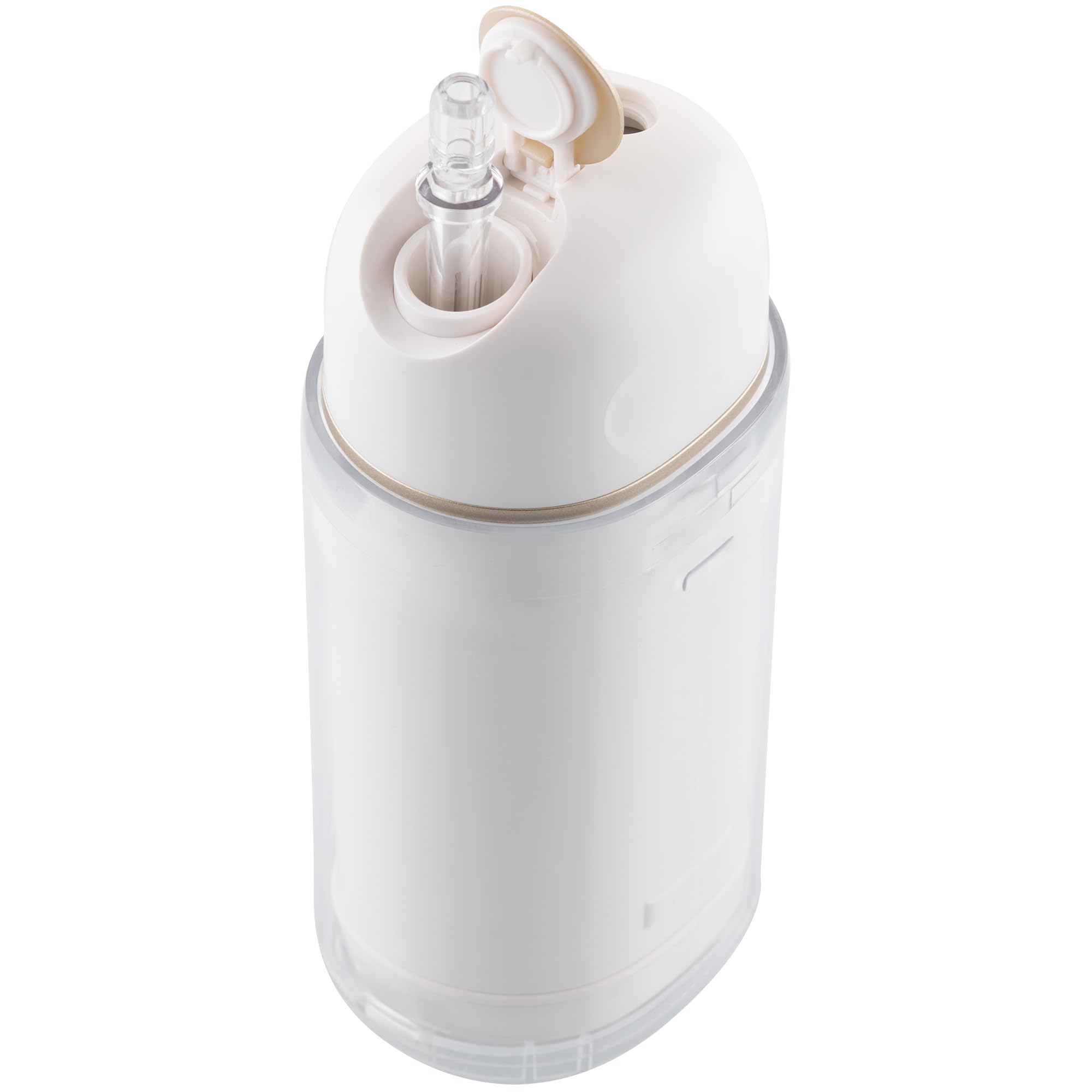 ETA Aqua Care - Idropulsore orale compatto da viaggio, pieghevole, 4 modalità di pulizia, 3 ugelli per apparecchi dentali e impianti, USB-C, batteria da 50 minuti, serbatoio da 165 ml