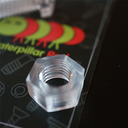 Pacco di 20 Acrilico Bulloni e Dadi, M12 x 40mm in...