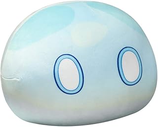 Herbests Genshin Impact Slime pluszowa lalka wypełniona, miękka poduszka, pluszowe zwierzątko pluszowe, przytulanka na urodziny, pluszowa zabawka dla dzieci i dorosłych