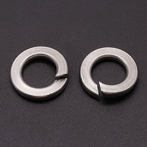 Image of 12mm ID (Inside Diameter) Stainless Steel Lock Washer Spring Washer, 304 Stainless Steel (18-8), Bright Finish, 30 Qty