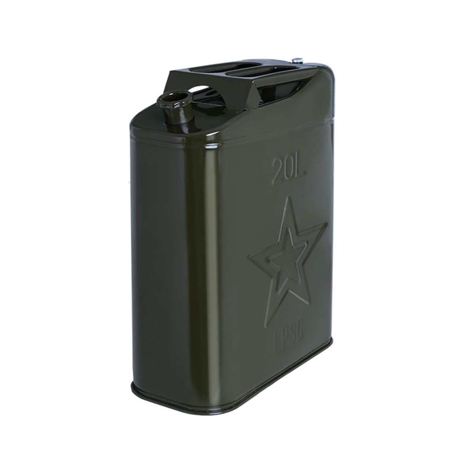 Taniche Carburante Benzina a Benzina con beccuccio Flessibile - Army Green Diesel può per Trasferire, immagazzinare e distribuire Carburante, carburanti per Benzina, Camion, Attrezzature