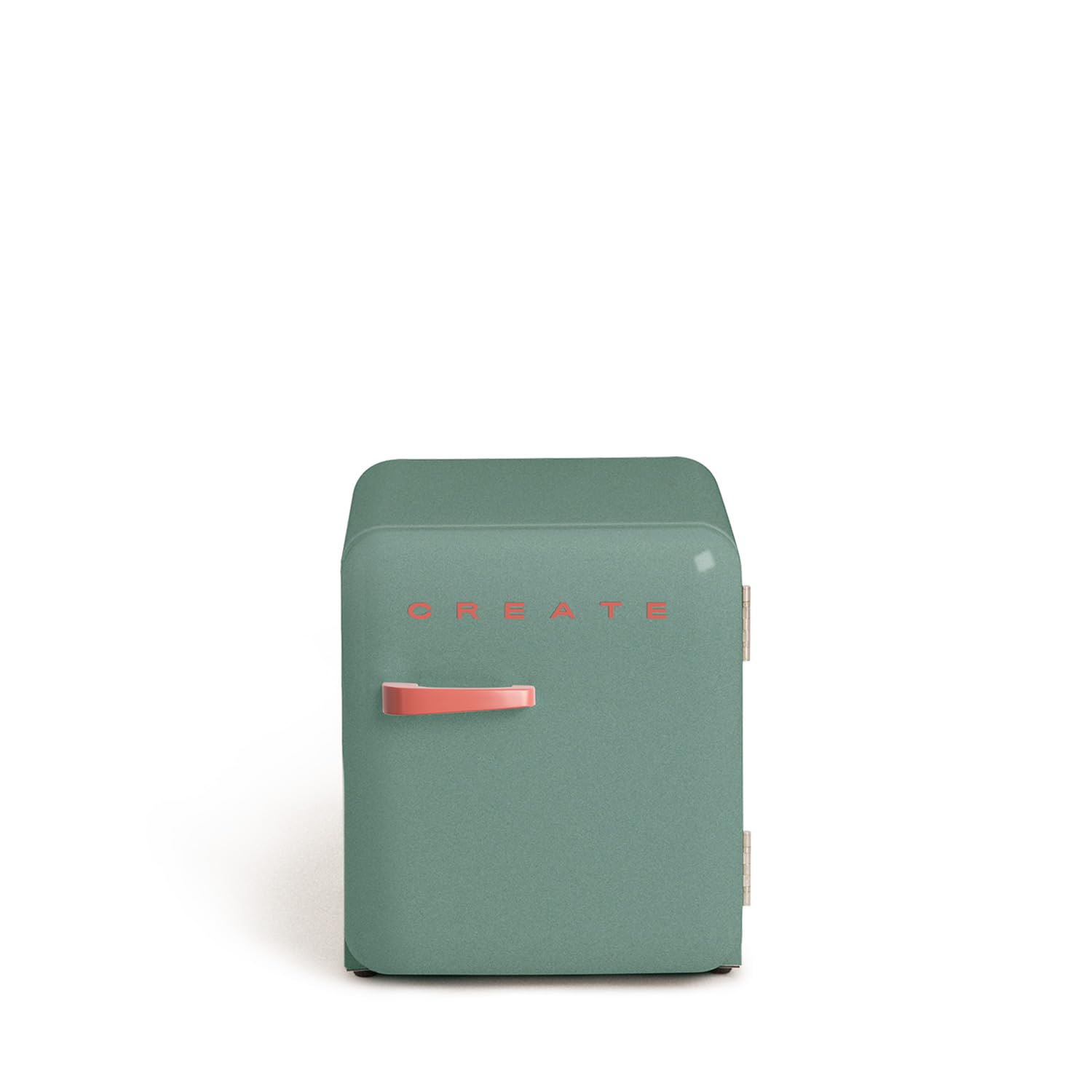 CREATE / RETRO FRIDGE 50 WOOD/Refrigerator green sage wood handle / 85W. minibar. one shelf. retro design. 50 cm. two shelves. capacity of 48L. low consumption. 50x44x50 cm — view 41