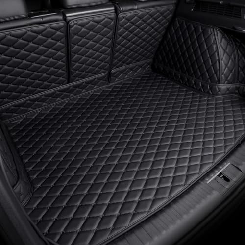 Tapis de coffre de voiture en cuir pour Honda CRV noir luxe complète