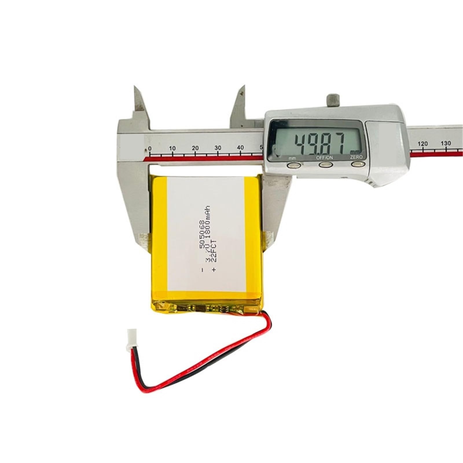 505068 3,7 V 1800 mAh 1 pièce