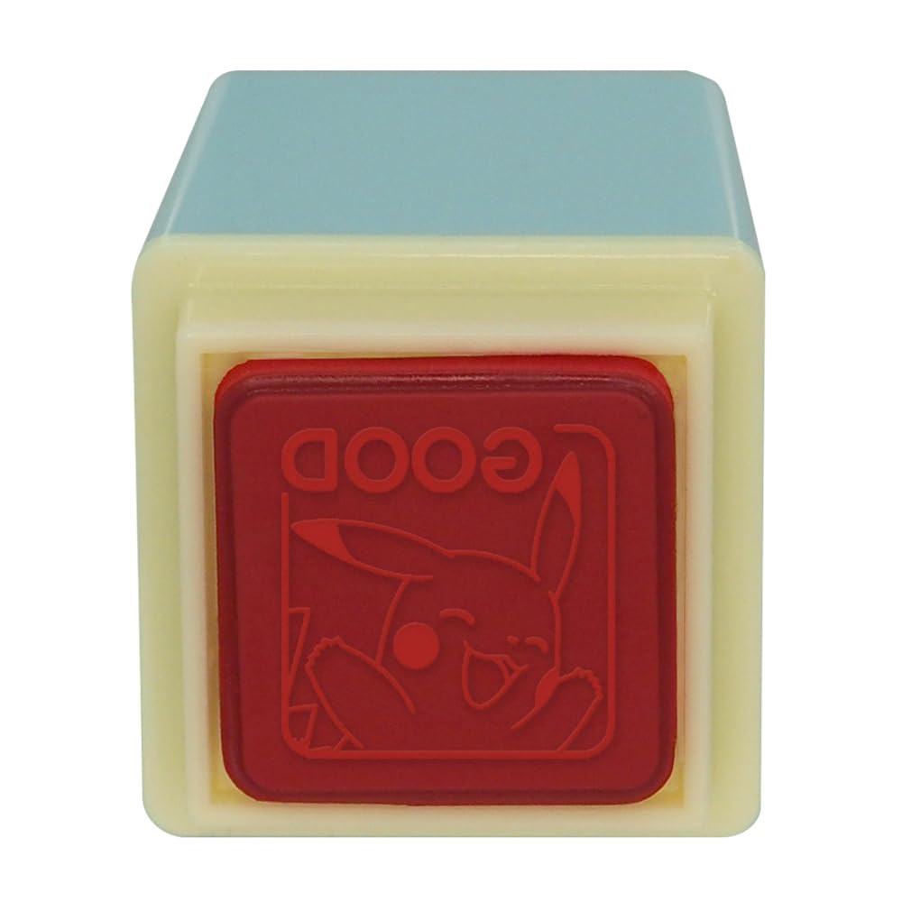 Amazon.com: Kao Kodomo Stamp N Pokemon Mini Pong Stamp Pikachu