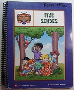 Spiral-bound Five senses Book