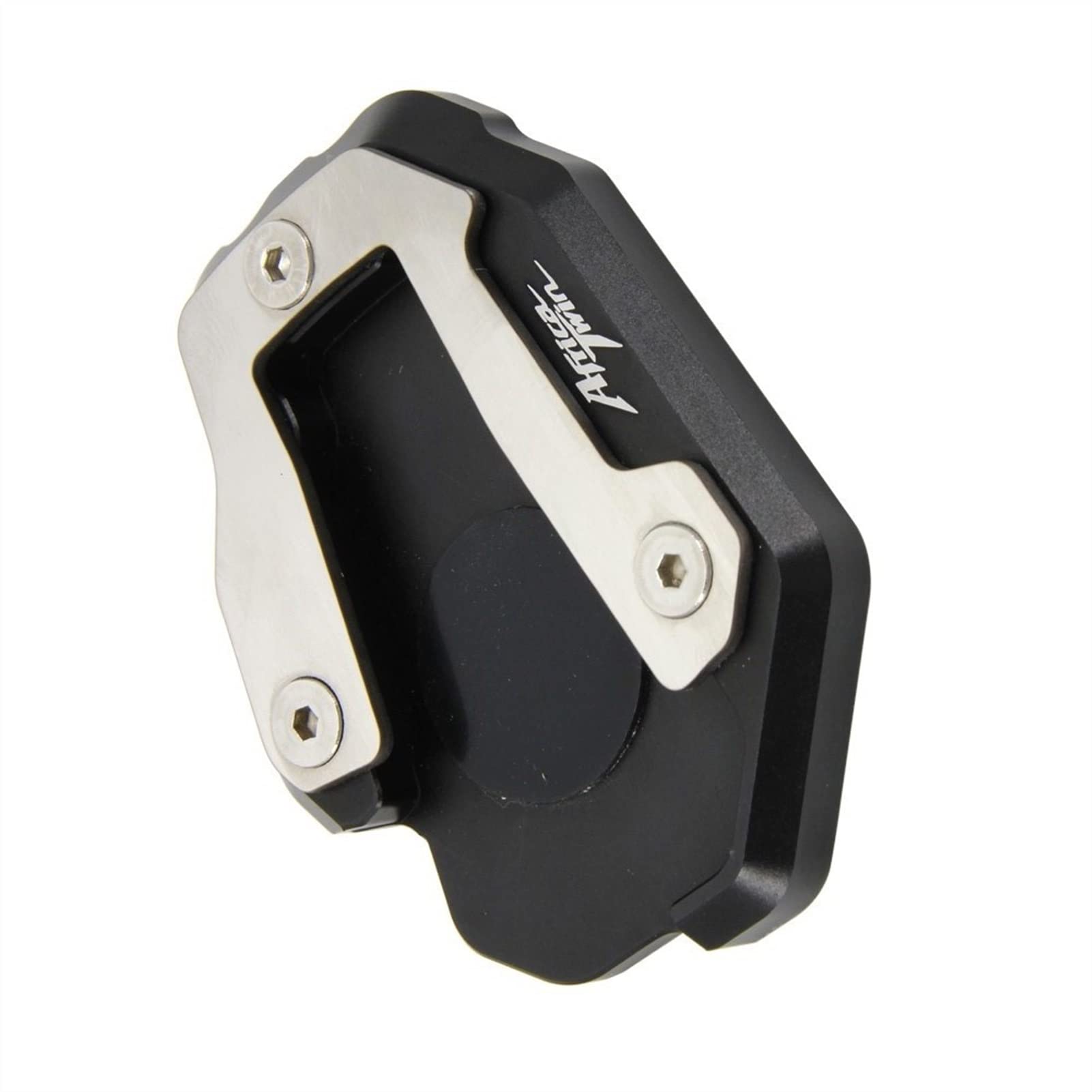 YOPOIY per Honda CRF1100L CRF 1100 L L4 Africa Twin 2020 2021 Moto Cavalletto Lato del Piede del Basamento di Estensione Pad Piastra di Supporto (Color : Black)