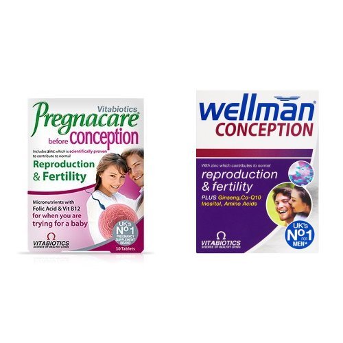 Pregnacare Conception 30 Tablets And Wellman Conception 30 Tablets Bundle Buy Online In Jordan At Desertcart