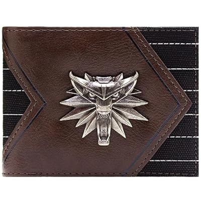 The Witcher 3 Wild Hunt Medallón de Lobo Emblema Billetera/Cartera Bi-Fold Porta-ID & Tarjetero, Marrón | Ya disponible en tu tienda friki favorita! En mundofriki.es! The Witcher 3 Wild Hunt Medallón de Lobo Emblema Billetera/Cartera Bi-Fold Porta-ID & Tarjetero, Marrón | Ya disponible en tu tienda friki favorita! En mundofriki.es!