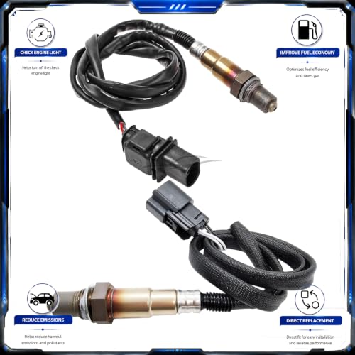 Par de sensores de oxígeno para Ford Fiesta 2014-2015 1L miniatura 5