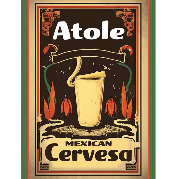 Label Peelers Atole Mexican Cerveza Beer Kit - Extract