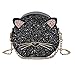 ANPTER Petit Sac Bandoulière Femme Petit Glitter Mignon Sac à Bandoulière Fille Pochette Portefeuille Telephone Porte-Monnaie Mobile Téléphone Shoulder Bag Petit Téléphone bag
