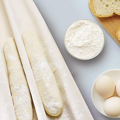 image for ANPHSIN Large Professional Bakers Dough Couche (35'' × 26'')- 100% Na