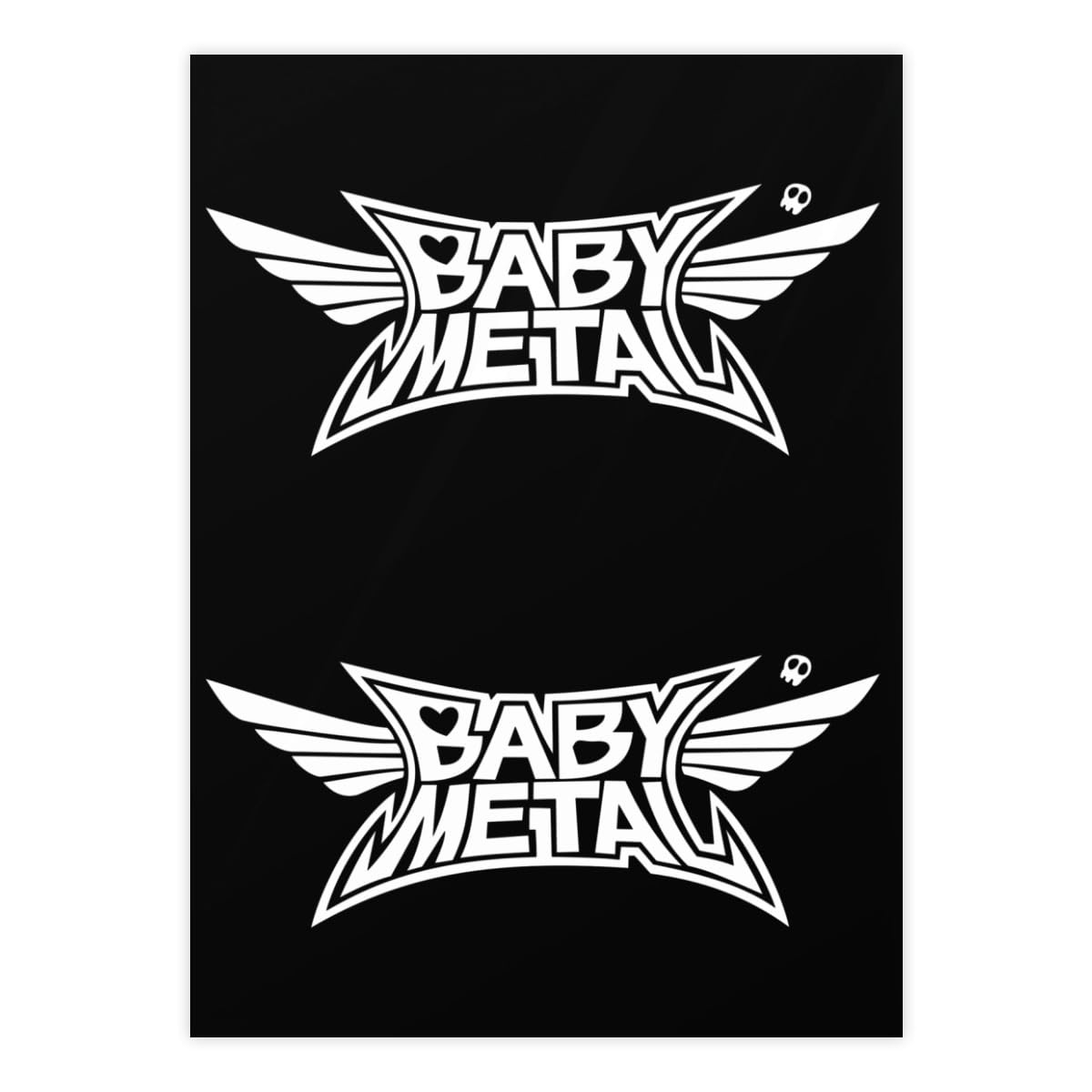 Amazon | ベビーメタル Babymetal クリスタルステッカー 防水シール 