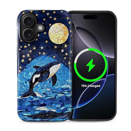 iPhone 16pP[X [MagSafeΉ] \tgVR + n[h PC h~ ϏՌ ی 2-in-1 P[X fB[X Y - XehOX NW [