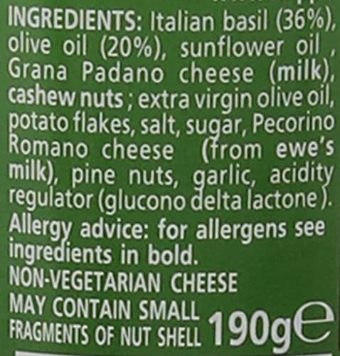 Image of Filippo Berio Classic Pesto, 6.7 oz / 190 g, 3 Pack