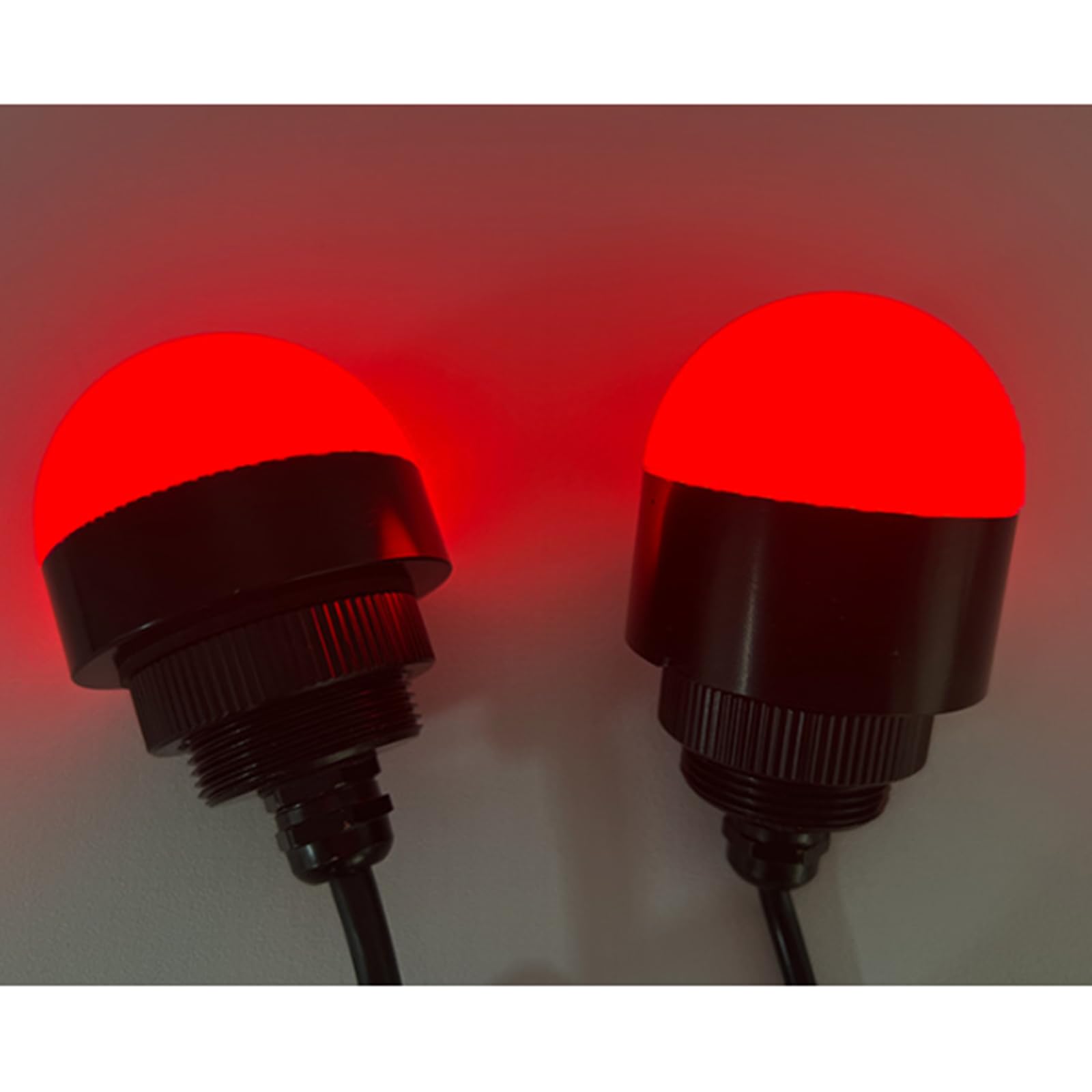 Unifizz Mini półokrągłe światło ostrzegawcze LED półkula światło sygnałowe sprzęt obrabiarki awaryjne bezpieczeństwo lampa ostrzegawcza zintegrowana trójkolorowa lampa dźwiękowa 24 V