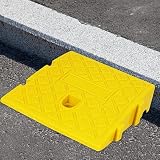 25x27x7CM Auto Rampe - Rollstuhlrampe Auffahrrampe Auffahrkeil Auffahrhilfe Türschwellenrampe, Autorampe Auffahrrampen Für Rollstuhl Auto, Motorrad Und Rampe (25x27x7CM)