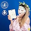 FACETORY Dream Garden Elderflower Mask (Pack of 5)- Rejuvenating, Illuminating, Hydrating Facial Sheet Mask