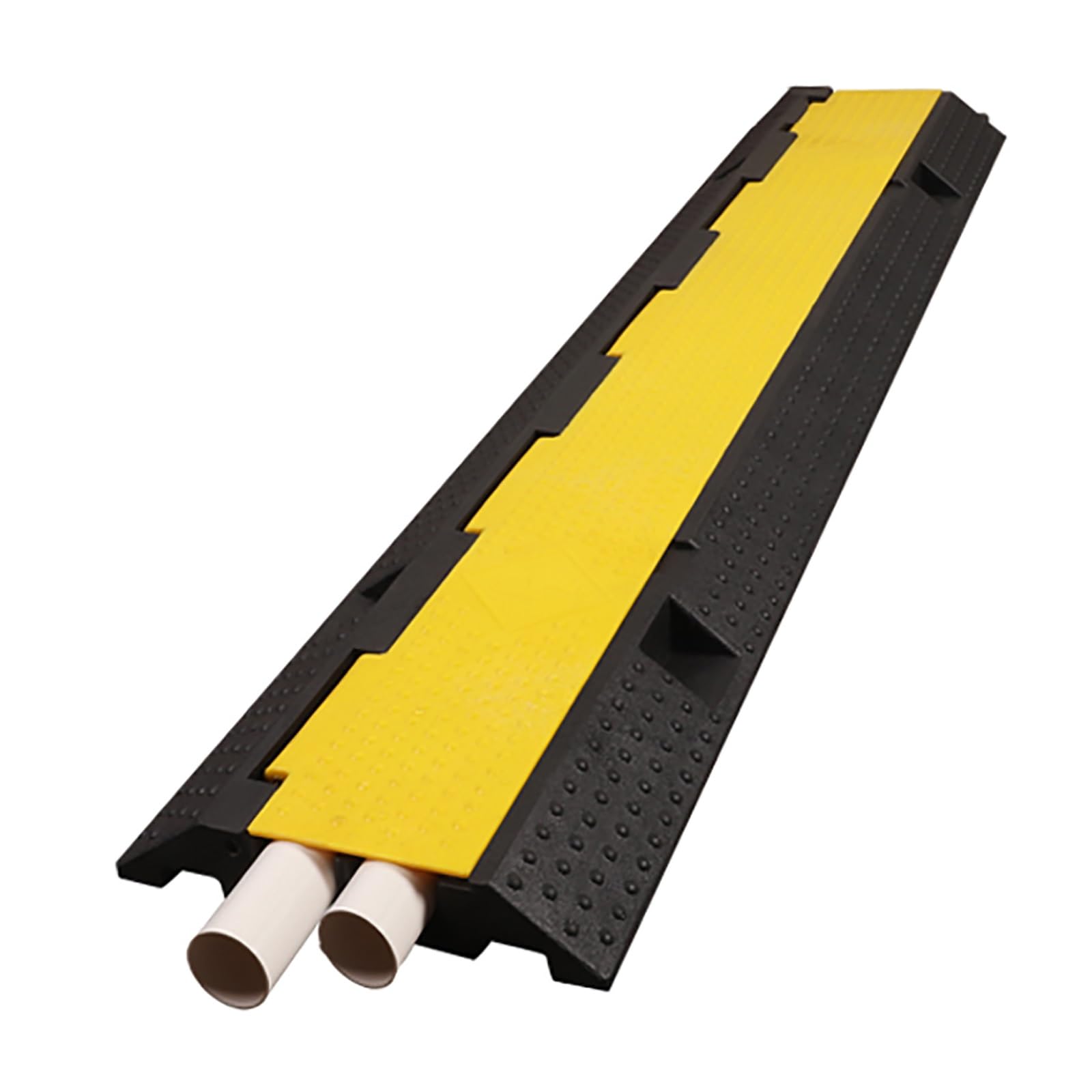 Cubre Cables Suelo Rampa de Cable de goma de alta Resistencia, Pasacables de Suelo, Rampas Protectoras de Cable con Cubierta de Cable, Rampa de Protectora de Cable ( Size : 100x25x5cm/39.3x9.8x1.9in )