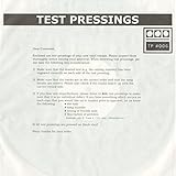 test pressing tracklist  Testpressing#006