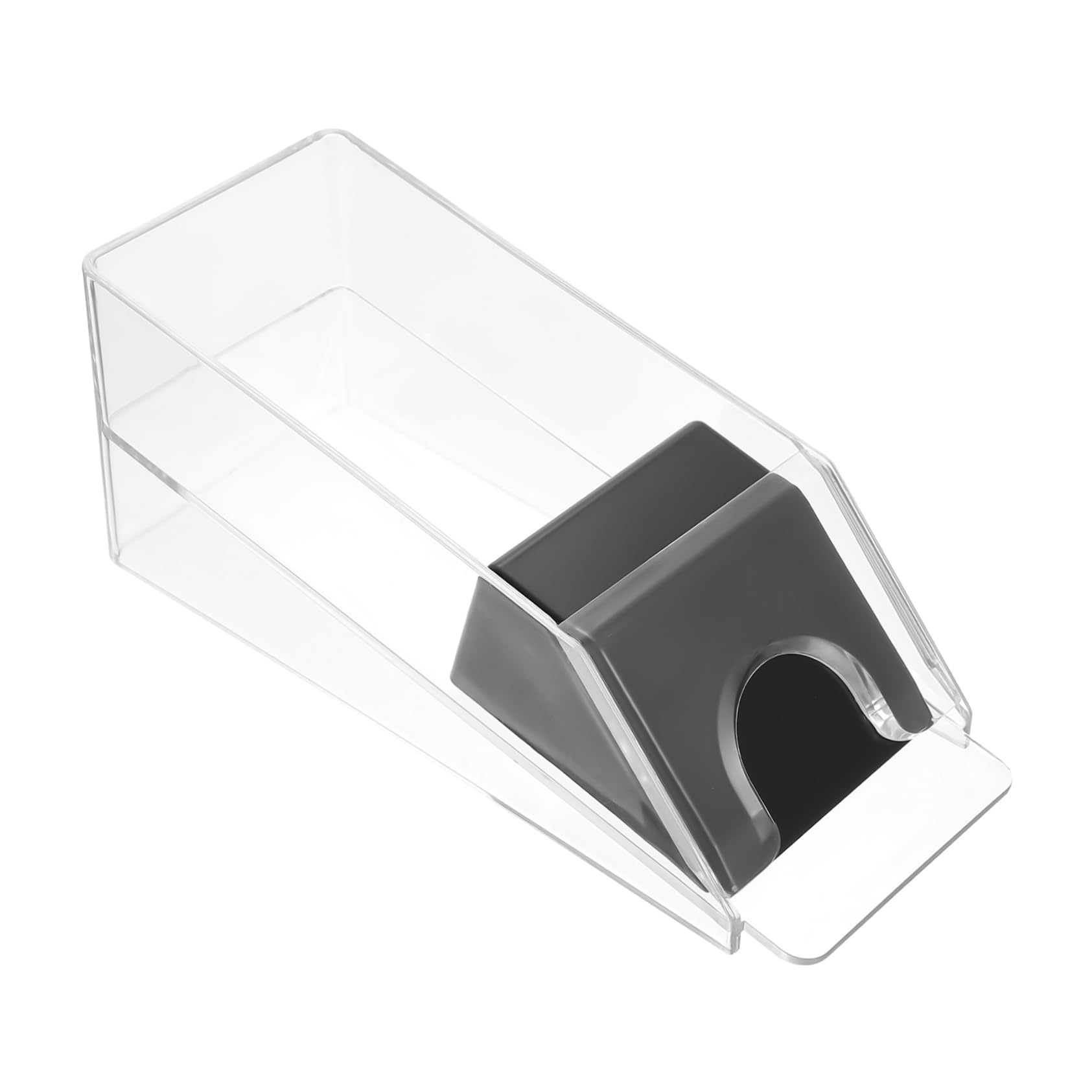 TOYANDONA 1pezzi Dispenser Di Carte Acrilico Per Giochi Da Tavolo Accessorio Pratico Per Poker Struttura Unica e Facile Da Usare Mantiene Le Carte Ordine Graffi Per Feste e Serate Di Gioco