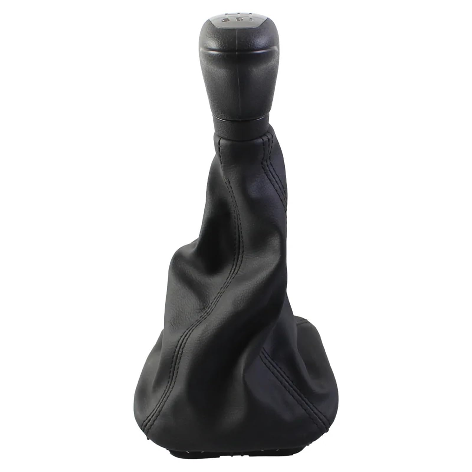 CVCMGDGNEA for NEET Manual Shift Knob Cover 5 Speed Genuine Leather Gear Head Gear Shift Knob Manual