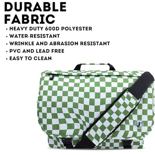 Image of J World New York Thomas Laptop Messenger Bag for Women & Men. Kids Computer Bookbag