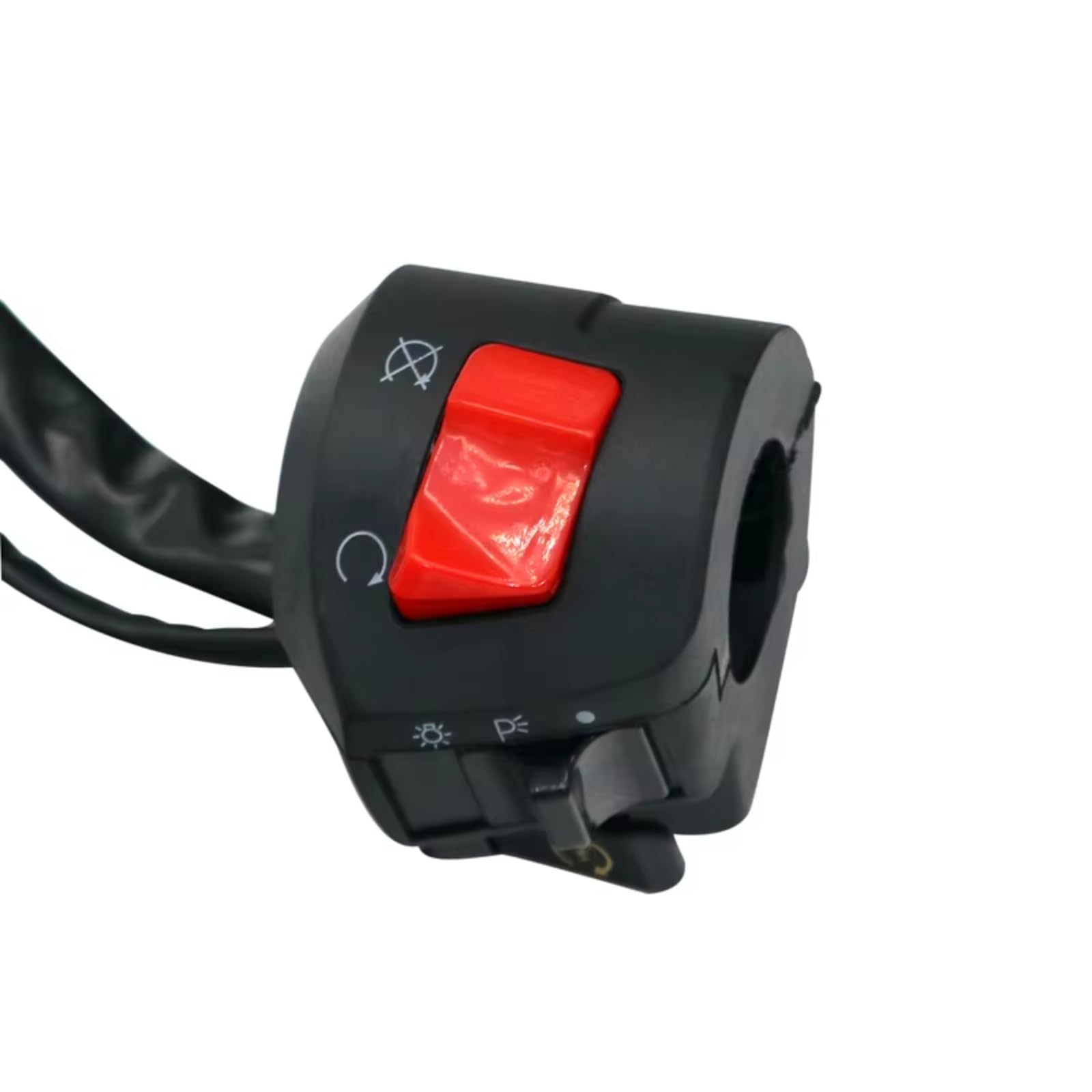 Interruptor señal moto Comandi Manubrio Moto Lato Sinistro E Destro Controller Universale Para Fendinebbia, Clacson, Indicatori Di Direzione E Avviamento Elettrico