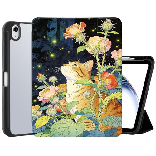 Protection iPad Air 11 2025 porte-crayon étui transparent rigide
