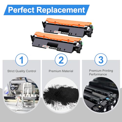 Image of 17A Black Toner Cartridge 2-Pack with Chip