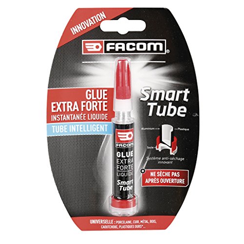 Preisvergleich Produktbild Facom 84771 Kleber Cyano Smart Tube 10 g, transparent