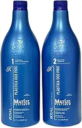 Royal Matize Platinum, Alisamento 100% com efeito Blond, 2x1L