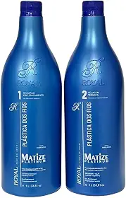 Royal Matize Platinum, Alisamento 100% com efeito Blond, 2x1L