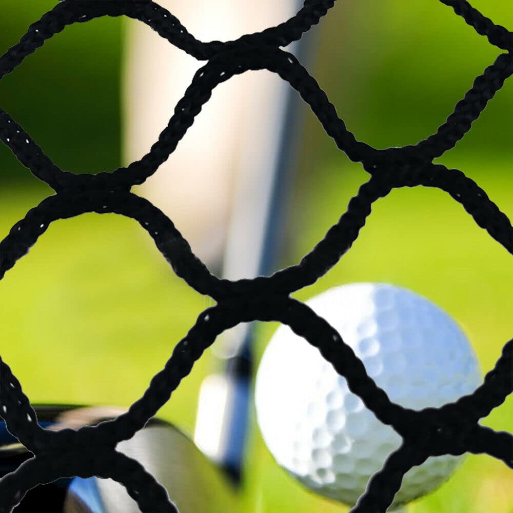 9.8 x 9.8 ft Golf Practice Net Heavy Duty Impact Netting Hitting Sports Barrier, Golf Practice Net, Heavy Duty Golf Ball Barrier Hitting net, Golf High Impact Net