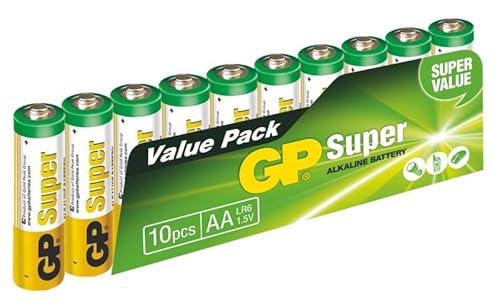 gp alkaline batterijen 8 AA batterijen (LR 06-b8 GP) 1.5v - (g241) gp15a