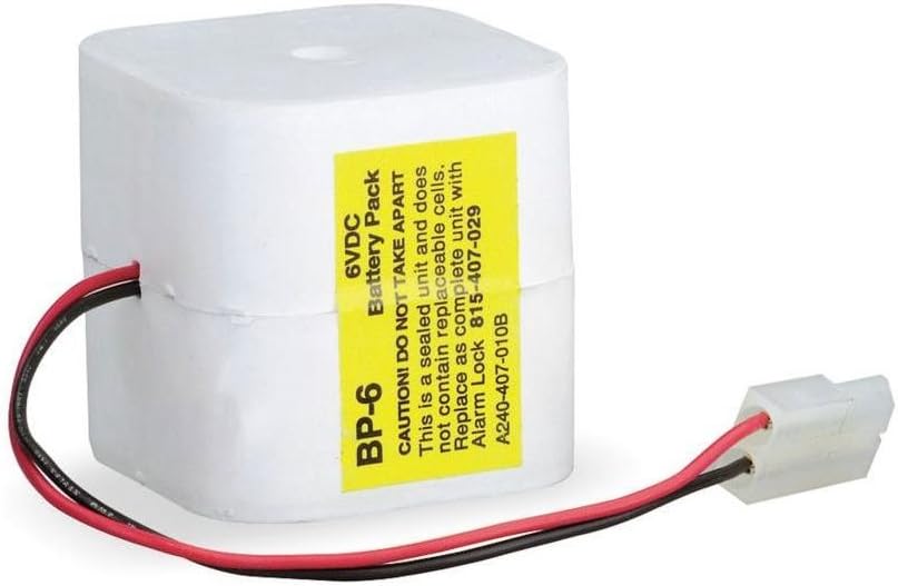 Replacement Battery, Alarm Lock, Alkaline