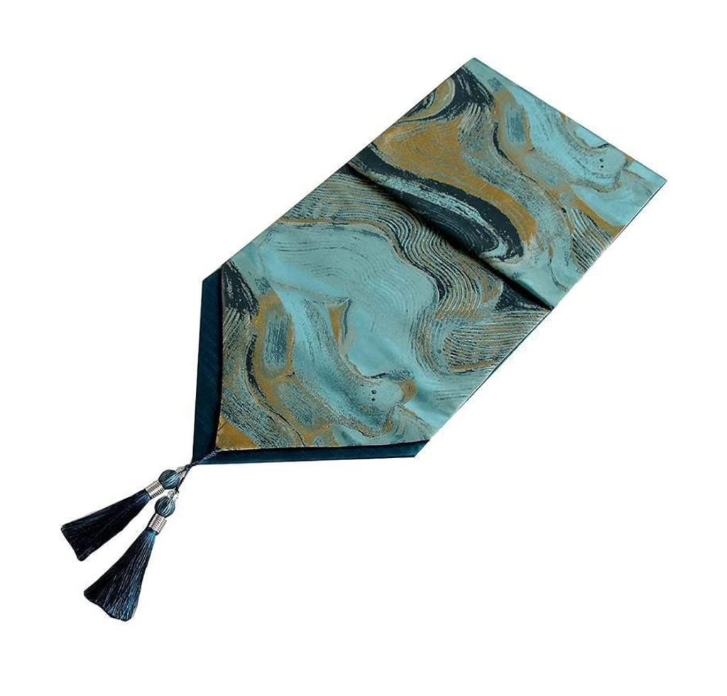 Tischläufer Tischdecke Luxus Esstisch Home Tischläufer Modell Zimmer American Couchtisch Tischdecke Tischläufer für Küche(31X200cm)