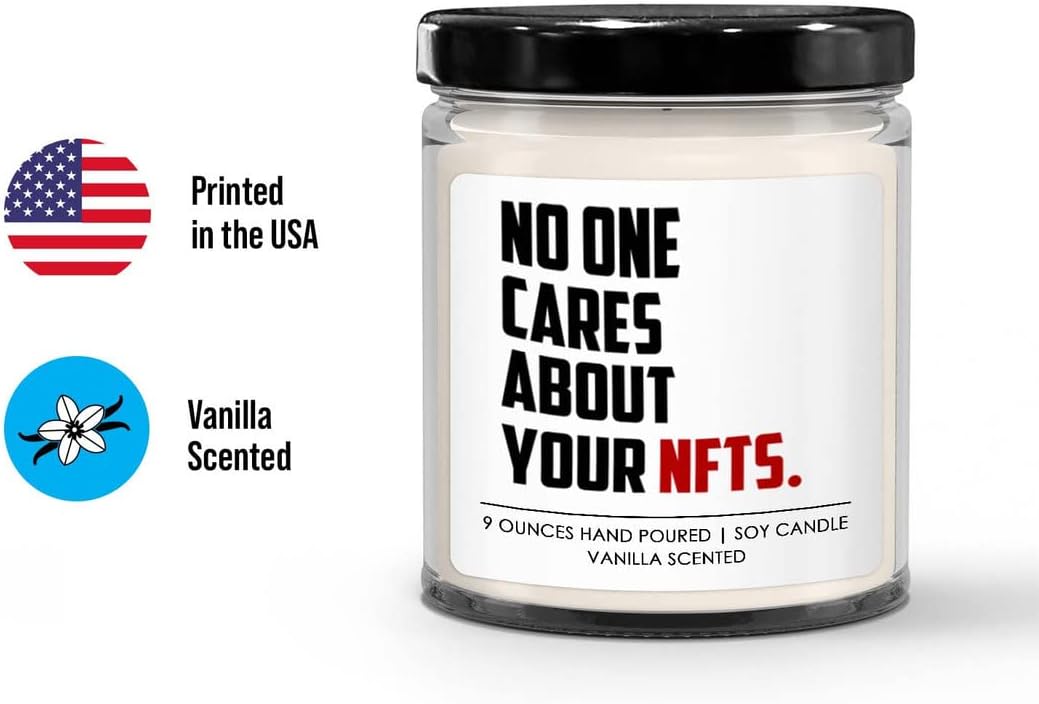 Cryptocurrency Vanilla Candle - No s - Trader Bitcoin Miner Collector Investor Finance Bussinesman Boss Broker