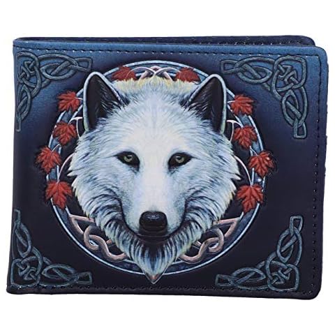 Cartera de Lobo de Otoño Nemesis Now Lisa Parker Guardian of The Fall Cover