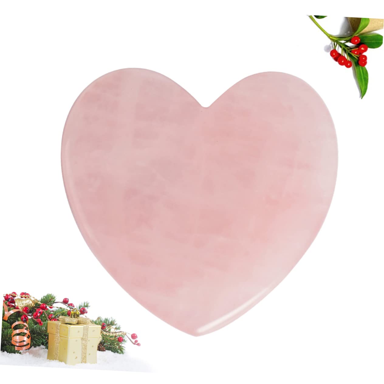 Healvian 3 Stücke Elegante Herz Form Natürliche Jade Guasha Massage Werkzeug Für Körper Schaben Bord Spa Pflege Schönheit