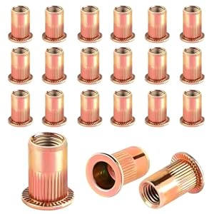 Uiehii 60 Stück M10 Blindnietmuttern Set