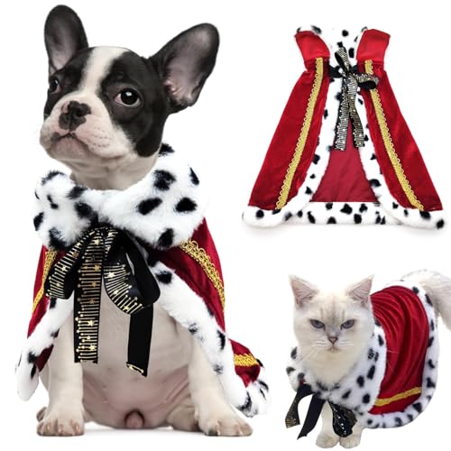Capa para perro King Halloween y Navidad tamaño Small