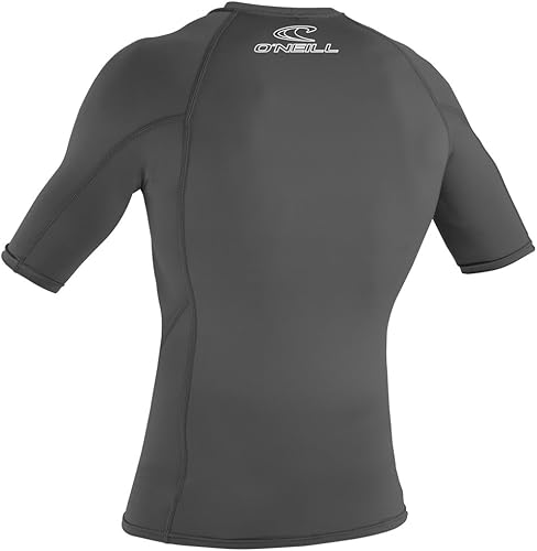 Vista 20 de O'Neill Basic Skins UPF 50+ - Camiseta de protección contra erupciones de manga corta para hombre Negro