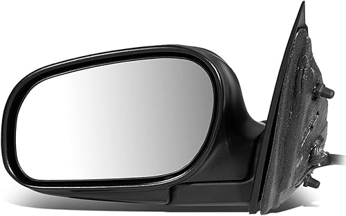 DNA Motoring OEM-MR-FO1320374 - Espejo retrovisor para puerta lateral del conductor con ajuste eléctrico compatible con Crown Victoria 2009-2011,