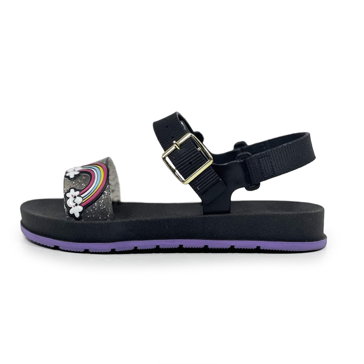 Sandália Infantil Arco-Íris Menina Glitter Fivela Leve em promoção! Veja a oferta e mais achadinhos de Sandálias & Chinelos Infantis 3 Hoje é o melhor dia para comprar Sandália Infantil Arco-Íris Menina Glitter Fivela Leve com aquele preço maroto! Promoção! Aproveite a oferta! 3