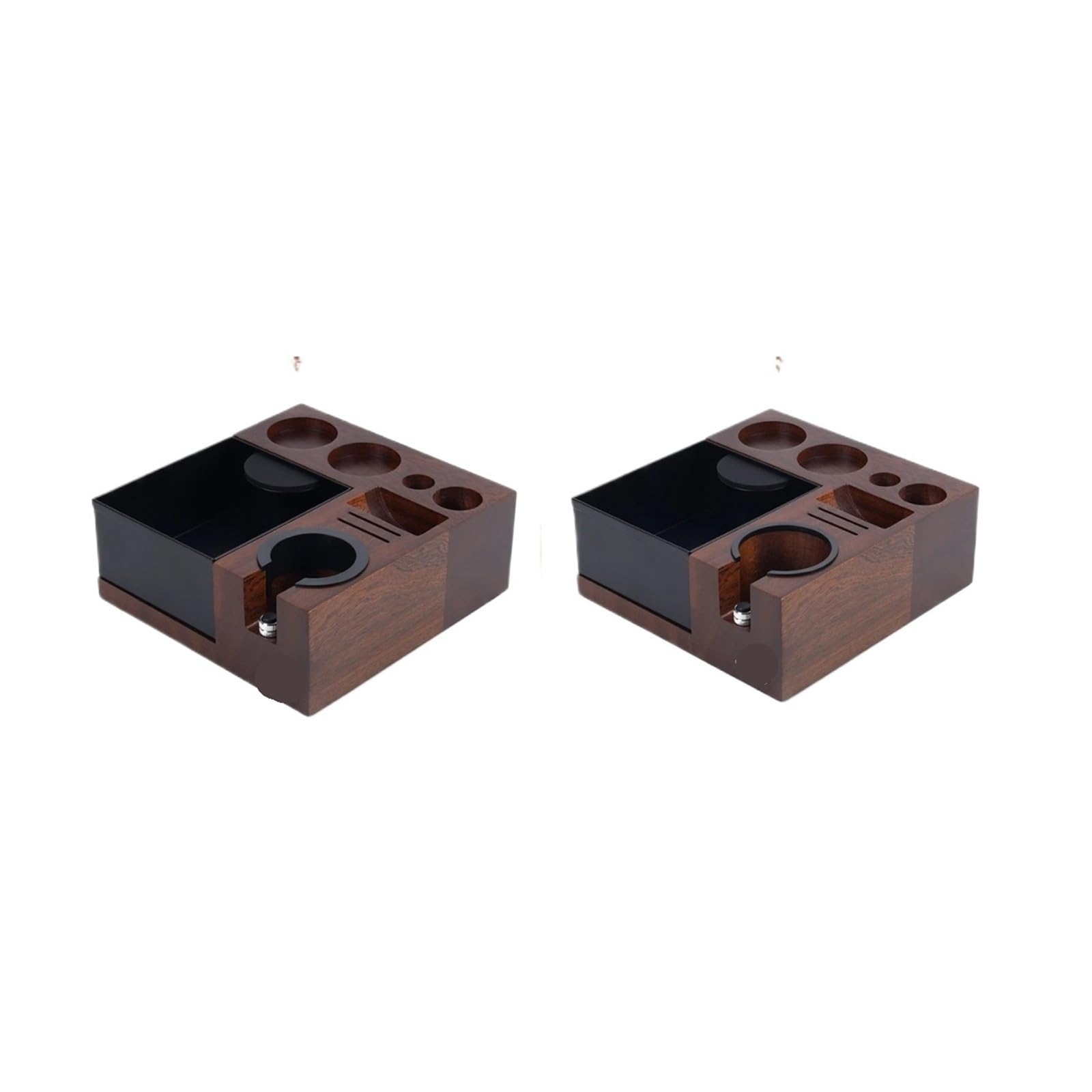 Caja De Golpe De Café,Compatible Con IKAPE V5 Caja Espresso | Organizador De Café Espresso Para Almacenamiento Tamper Distribuidor Portafiltro Pantalla Puck