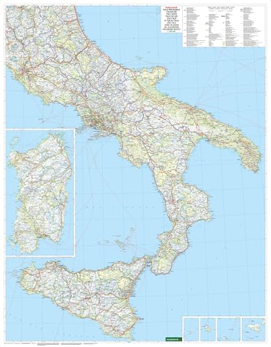 Italia 1:600 000: Mit Infos, InnenstadtpläNe: Ak 0616 - 4