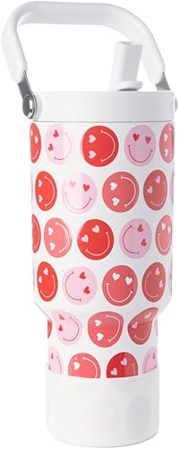 Miniatura 64 de Simple Modern Trek Pivot | Vaso con tapa abatible y popote de 30oz con asa | Botella de agua y bota | Popotes y tapas de chupito intercambiables |