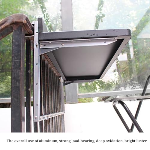Table de balcon réglable en alliage d'aluminium durable et résistant - 7
